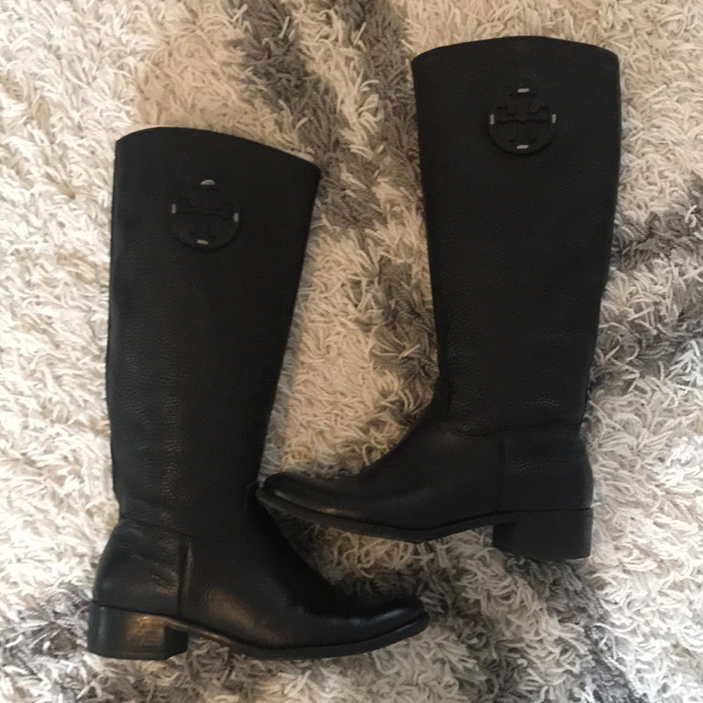 Tory Burch classic black boots
